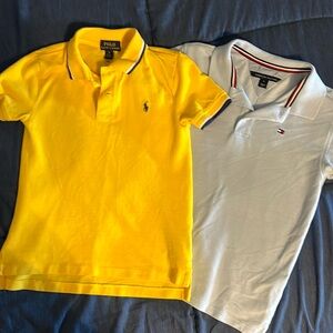 Little Boys Polo Ralph Lauren and Tommy Hilfiger polo shirts